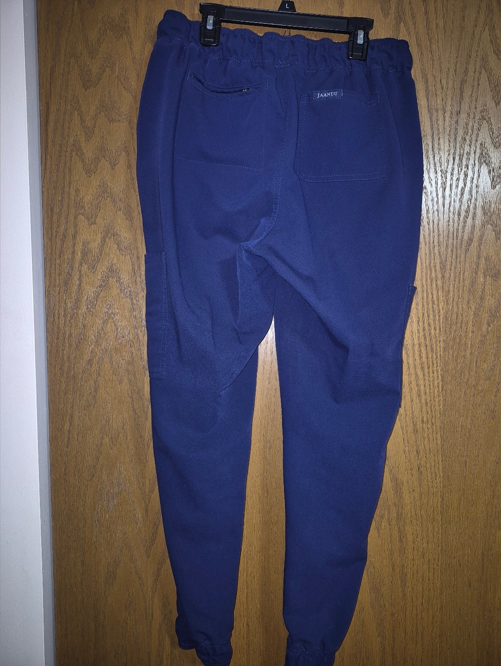 Women's JAANUU Navy Scrub Medium Petite - Picture 2 of 5